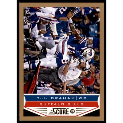 2013 Score Gold Zone #24 T.J. Graham