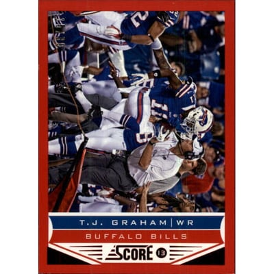 2013 Score Red Zone #24 T.J. Graham