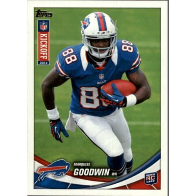 2013 Topps Kickoff Autographs #22 Marquise Goodwin/79