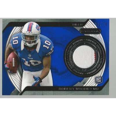 2013 Topps Strata Jerseys Blue Patch #SRRW Robert Woods