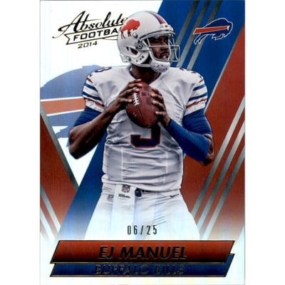 2014 Absolute Spectrum Gold #81 EJ Manuel