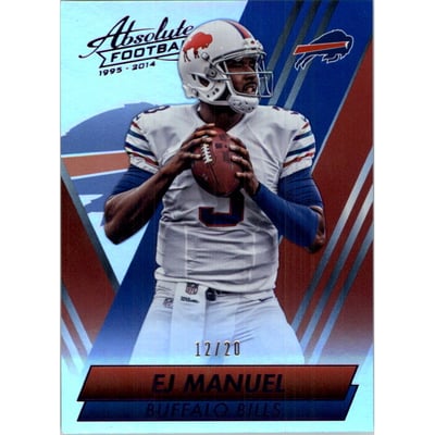 2014 Absolute Spectrum Purple #81 EJ Manuel
