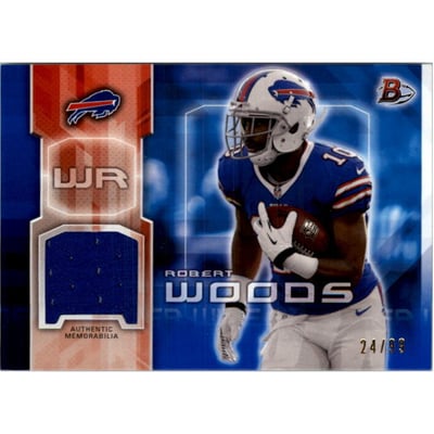 2014 Bowman Relics Blue #BCRRRW Robert Woods