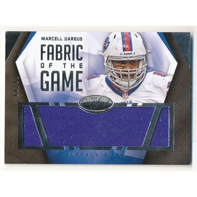 2014 Certified Fabric of the Game #35 Marcell Dareus/99