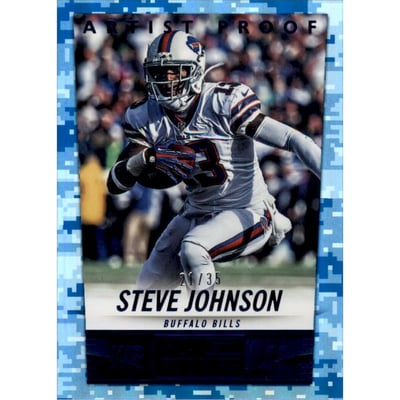2014 Panini Hot Rookies Artist's Proof #24 Steve Johnson