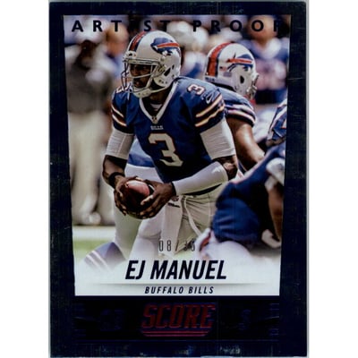 2014 Score Artist's Proof #23 EJ Manuel