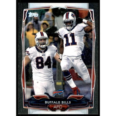 2014 Topps Black #110 Buffalo Bills/T.J. Graham/Scott Chandler