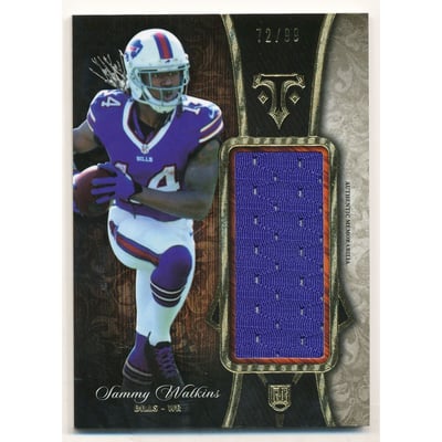 2014 Topps Triple Threads Rookie Jumbo Relics #TTRJR62 Sammy Watkins