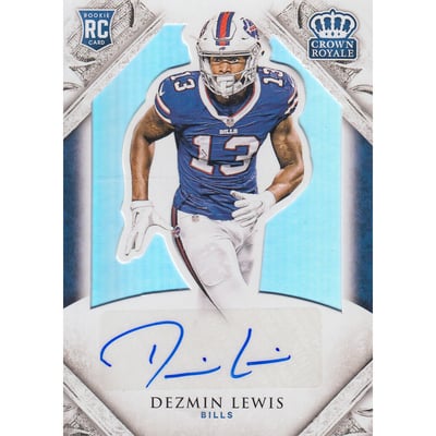 2015 Crown Royale #178 Dezmin Lewis AU/299 RC