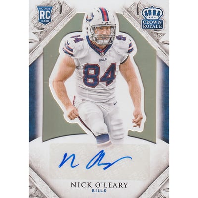 2015 Crown Royale Silver Holofoil #176 Nick O'Leary AU/99