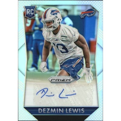 2015 Panini Prizm Rookie Autographs Prizms #RSDL Dezmin Lewis/350