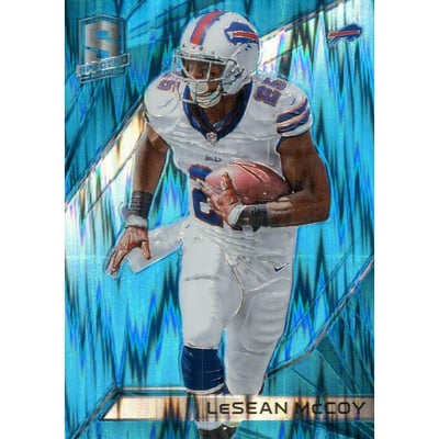 2015 Panini Spectra Neon Blue #72 LeSean McCoy