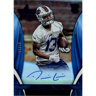 2015 Rookies and Stars Longevity Rookie Signatures Team Logo #32 Dezmin Lewis/50