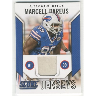 2015 Score Jerseys #JMD Marcell Dareus