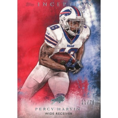 2015 Topps Inception Red #60 Percy Harvin