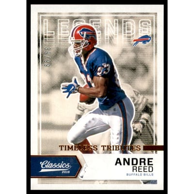 2016 Classics Timeless Tributes Bronze #118 Andre Reed