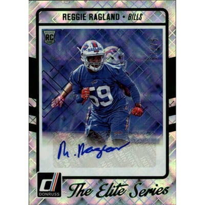 2016 Donruss Elite Series Rookies Autographs #17 Reggie Ragland/75