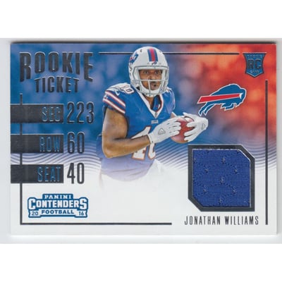 2016 Panini Contenders Rookie Ticket Swatches Variation #36 Demarcus Robinson