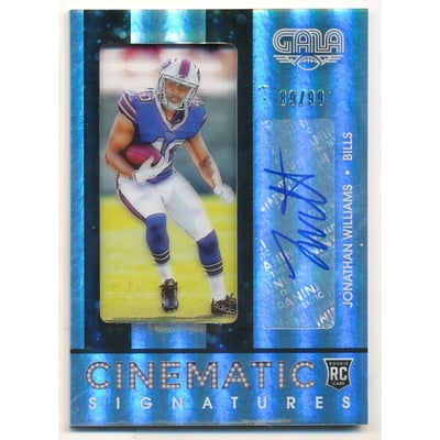 2016 Panini Gala Cinematic Rookie Signatures #23 Jonathan Williams