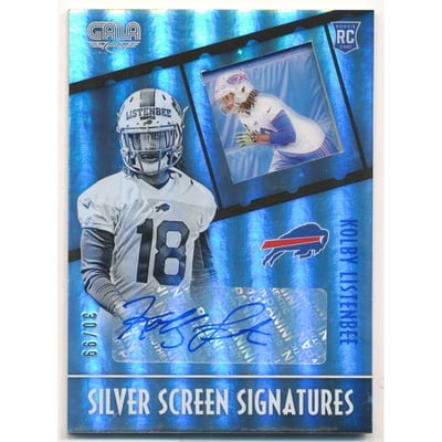 2016 Panini Gala Silver Screen Rookie Signatures #29 Kolby Listenbee