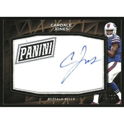 2016 Panini National Convention VIP Manufactured Patch Autographs #32 Cardale Jones