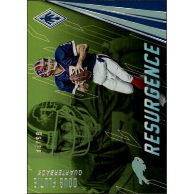 2016 Panini Phoenix Resurgence Yellow #RESDF Doug Flutie