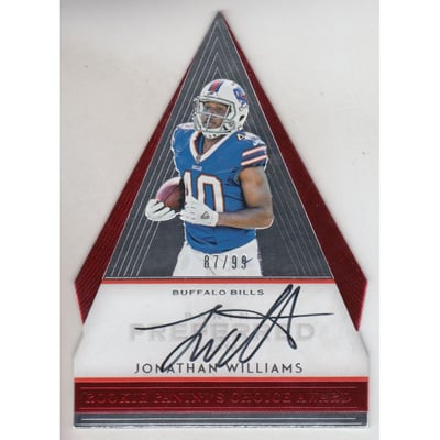 2016 Panini Preferred #194 Jonathan Williams PC AU/99