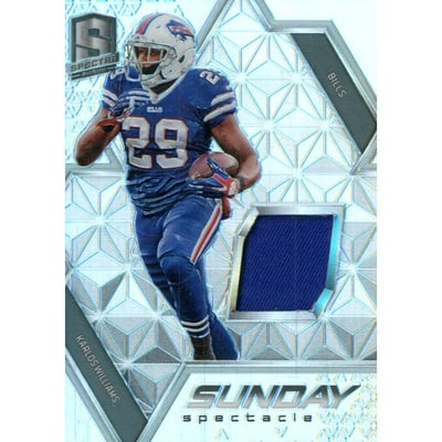 2016 Panini Spectra Sunday Spectacle Jerseys #7 Karlos Williams/199
