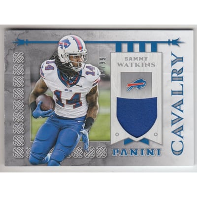 2017 Panini Cavalry Jerseys #14 Sammy Watkins/99