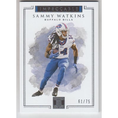 2017 Panini Impeccable #22 Sammy Watkins