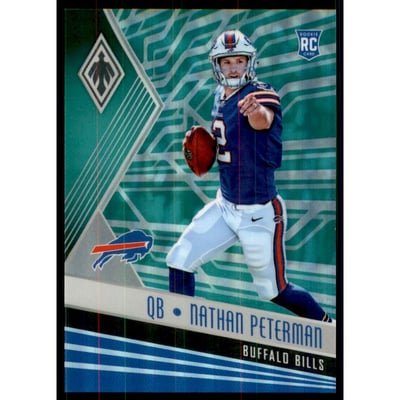 2017 Panini Phoenix Green #105 Nathan Peterman