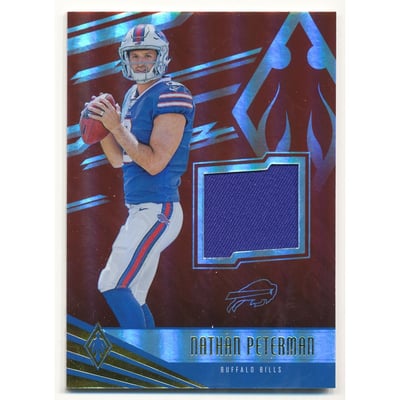 2017 Panini Phoenix Rookie Jerseys #5 Nathan Peterman