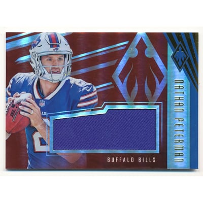 2017 Panini Phoenix Rookie Jumbo Jerseys #5 Nathan Peterman
