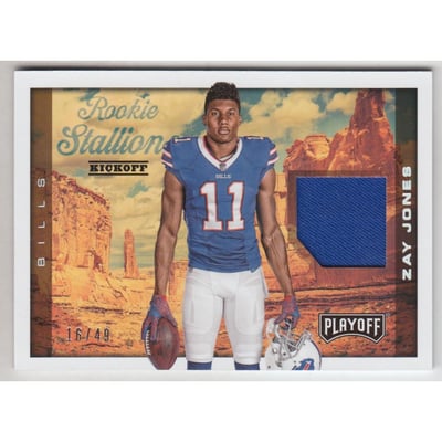 2017 Playoff Rookie Stallions Jerseys Kickoff #11 Zay Jones