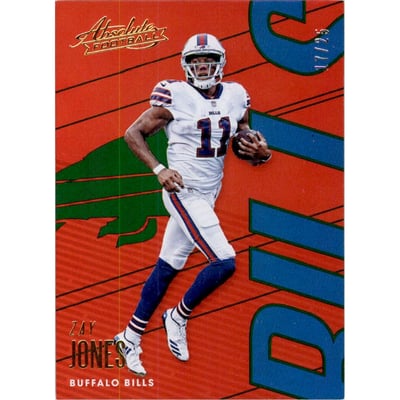 2018 Absolute Spectrum Green #12 Zay Jones