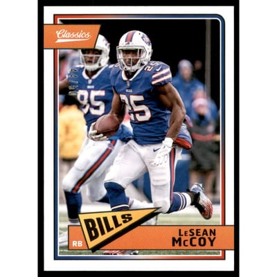2018 Classics Blank Back #12 LeSean McCoy