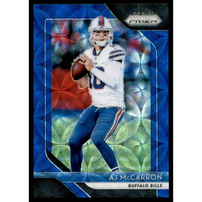 2018 Panini Prizm Prizms Blue Scope #176 A.J. McCarron