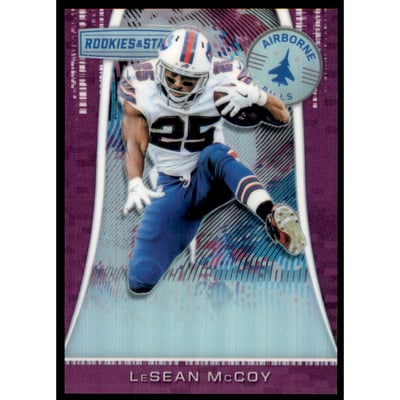 2018 Rookies and Stars Airborne Purple #11 LeSean McCoy