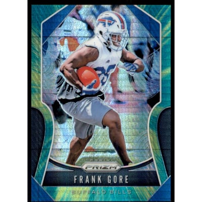 2019 Panini Prizm Prizms Hyper #8 Frank Gore