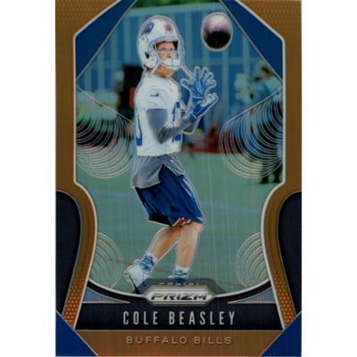 2019 Panini Prizm Prizms Orange #2 Cole Beasley