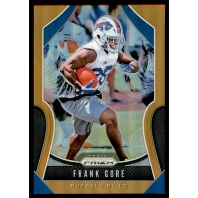 2019 Panini Prizm Prizms Orange #8 Frank Gore
