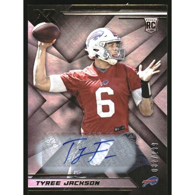 2019 Panini XR Autographs #183 Tyree Jackson/199