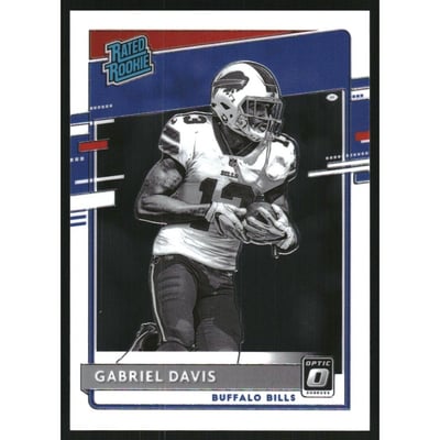 2020 Donruss Optic Rated Rookies Variation #337 Gabriel Davis