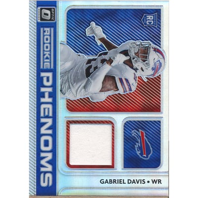 2020 Donruss Optic Rookie Phenoms Jerseys Horizontal #37 Gabriel Davis