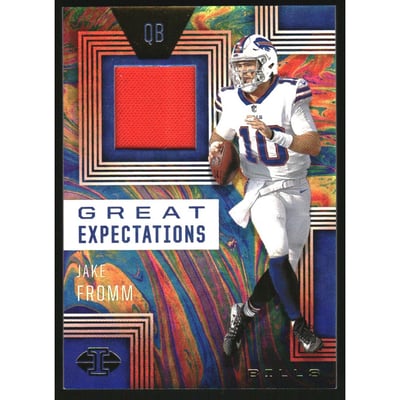 2020 Panini Illusions Great Expectations Relics #6 Jake Fromm