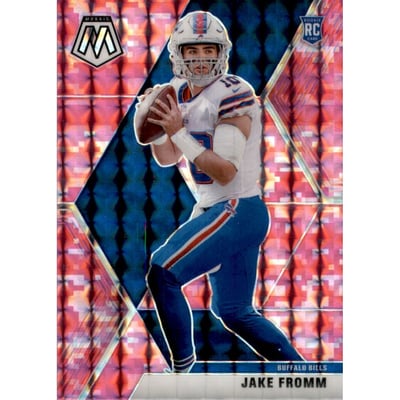 2020 Panini Mosaic Mosaic Camo Pink #242 Jake Fromm