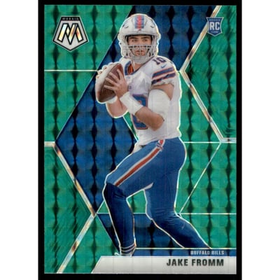 2020 Panini Mosaic Mosaic Green #242 Jake Fromm