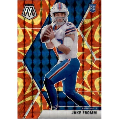 2020 Panini Mosaic Mosaic Reactive Gold #242 Jake Fromm