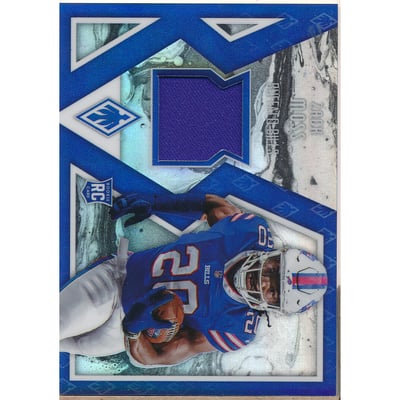 2020 Panini Phoenix Phoenix Fabrics #30 Zack Moss