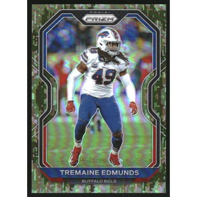 2020 Panini Prizm Prizms Camo #6 Tremaine Edmunds
